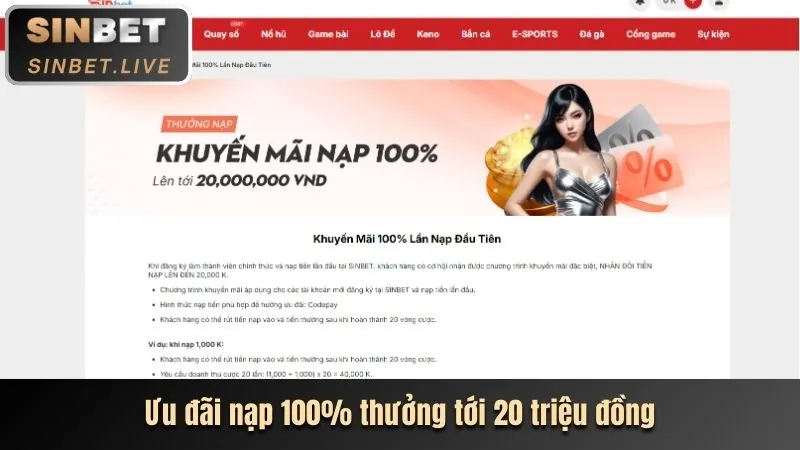 Thưởng nạp lần đầu fb88 code